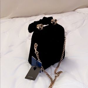 Zara Blue Collection Handbag